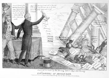 La chute de Mother Bank, 1833